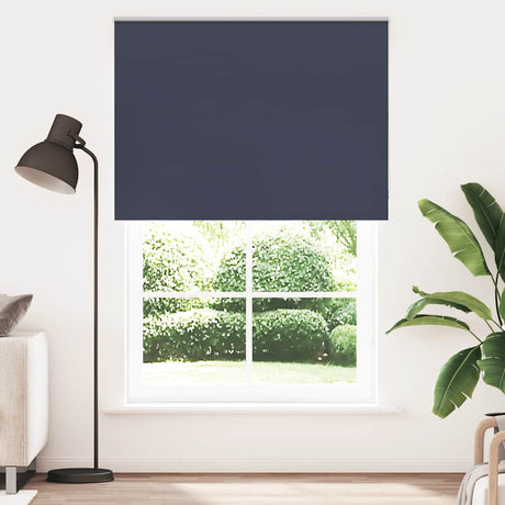 Vidaxx mørklægningsrullegardin 150x230 cm stofbredde 146,6 cm blå