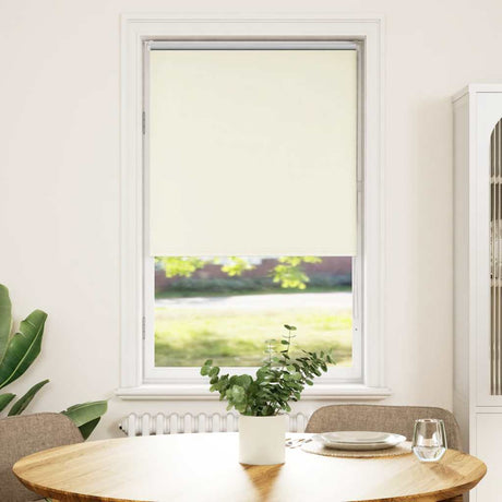 Vidaxx mørklægningsrullegardin råhvid 65x175 cm stofbredde