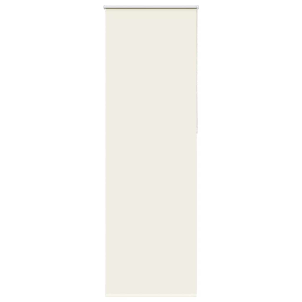 Vidaxx mørklægningsrullegardin råhvid 85x210 cm stofbredde