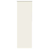 Vidaxx mørklægningsrullegardin råhvid 85x210 cm stofbredde
