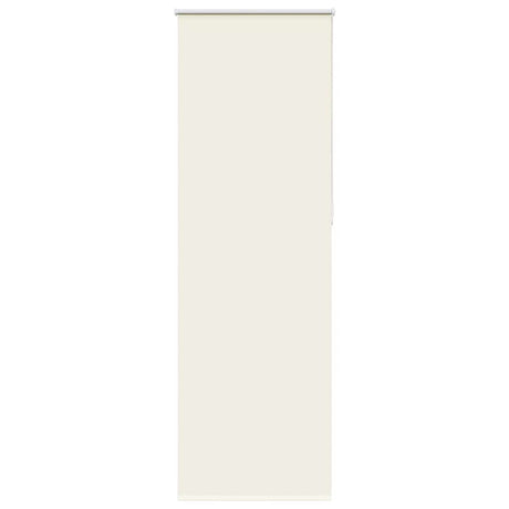 Vidaxx mørklægningsrullegardin råhvid 85x210 cm stofbredde