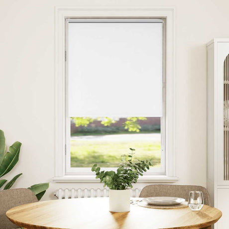 Vidaxx mørklægningsrullegardin 85x150 cm stofbredde 80,7 cm hvid