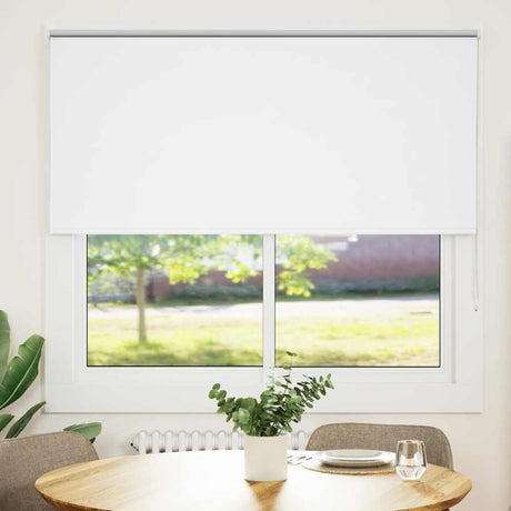 Vidaxx mørklægningsrullegardin 150x150 cm stofbredde 146,6 cm hvid
