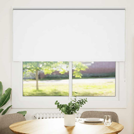 Vidaxx mørklægningsrullegardin 165x150 cm stofbredde 161,6 cm hvid