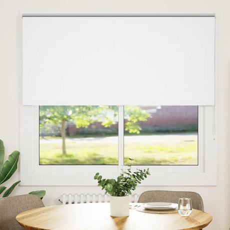 Vidaxx mørklægningsrullegardin 150x175 cm stofbredde 146,6 cm hvid