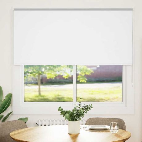 Vidaxx mørklægningsrullegardin 165x175 cm stofbredde 161,6 cm hvid