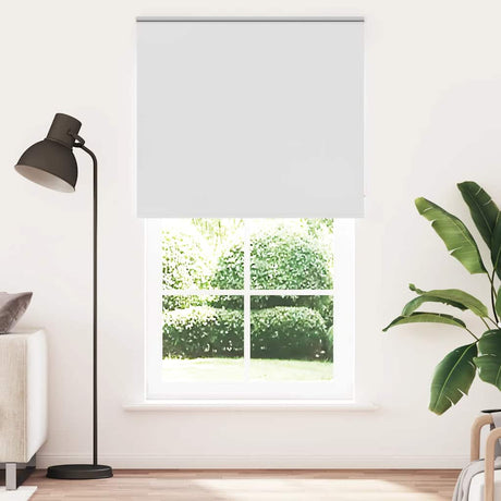 Vidaxx mørklægningsrullegardin 130x230 cm stofbredde 126,6 cm hvid