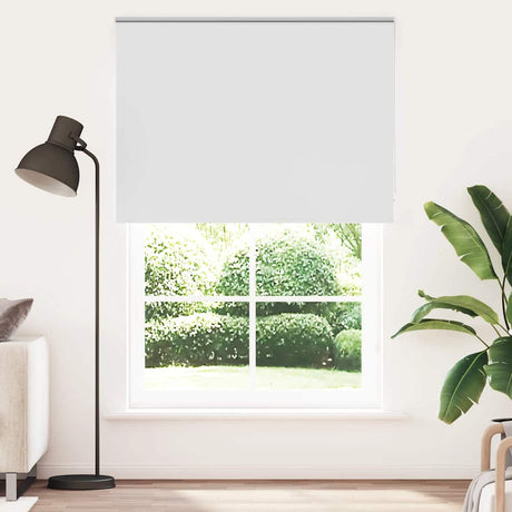 Vidaxx mørklægningsrullegardin 145x230 cm stofbredde 141,6 cm hvid