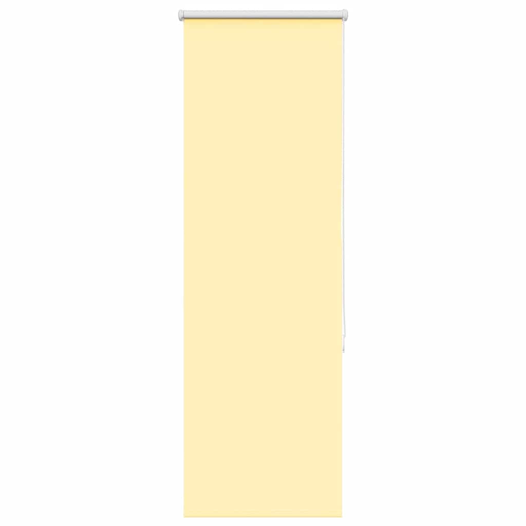 Vidaxx mørklægningsrullegardin 50x130 cm, stofbredde 45,7 cm gul