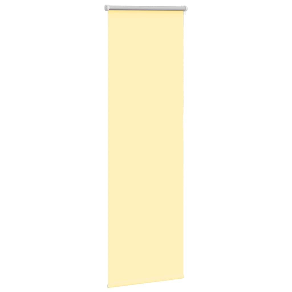 Vidaxx mørklægningsrullegardin 50x130 cm, stofbredde 45,7 cm gul