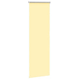 Vidaxx mørklægningsrullegardin 50x130 cm, stofbredde 45,7 cm gul