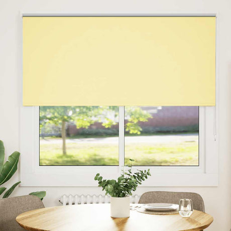 Vidaxx mørklægningsrullegardin 155x130 cm stofbredde 151,6 cm gul