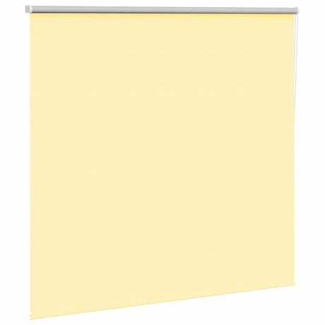 Vidaxx mørklægningsrullegardin 155x130 cm stofbredde 151,6 cm gul