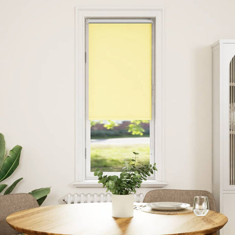 VidaXL rullegardin 40x150 cm mørklægningsstof bredde 35,7 cm gul