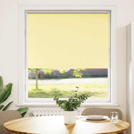 Vidaxx rullegardin 100x150 cm stofbredde 95,7 cm mørklægning gul