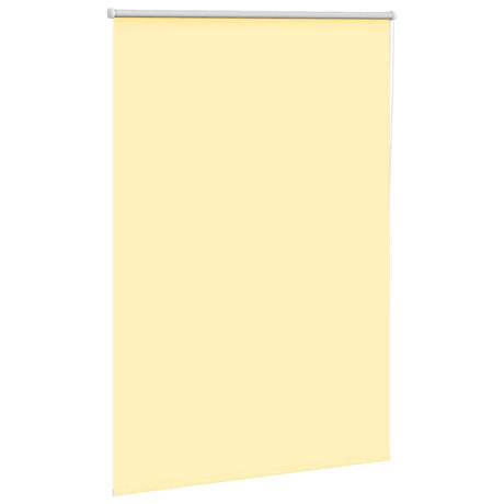 Vidaxx rullegardin 100x150 cm stofbredde 95,7 cm mørklægning gul