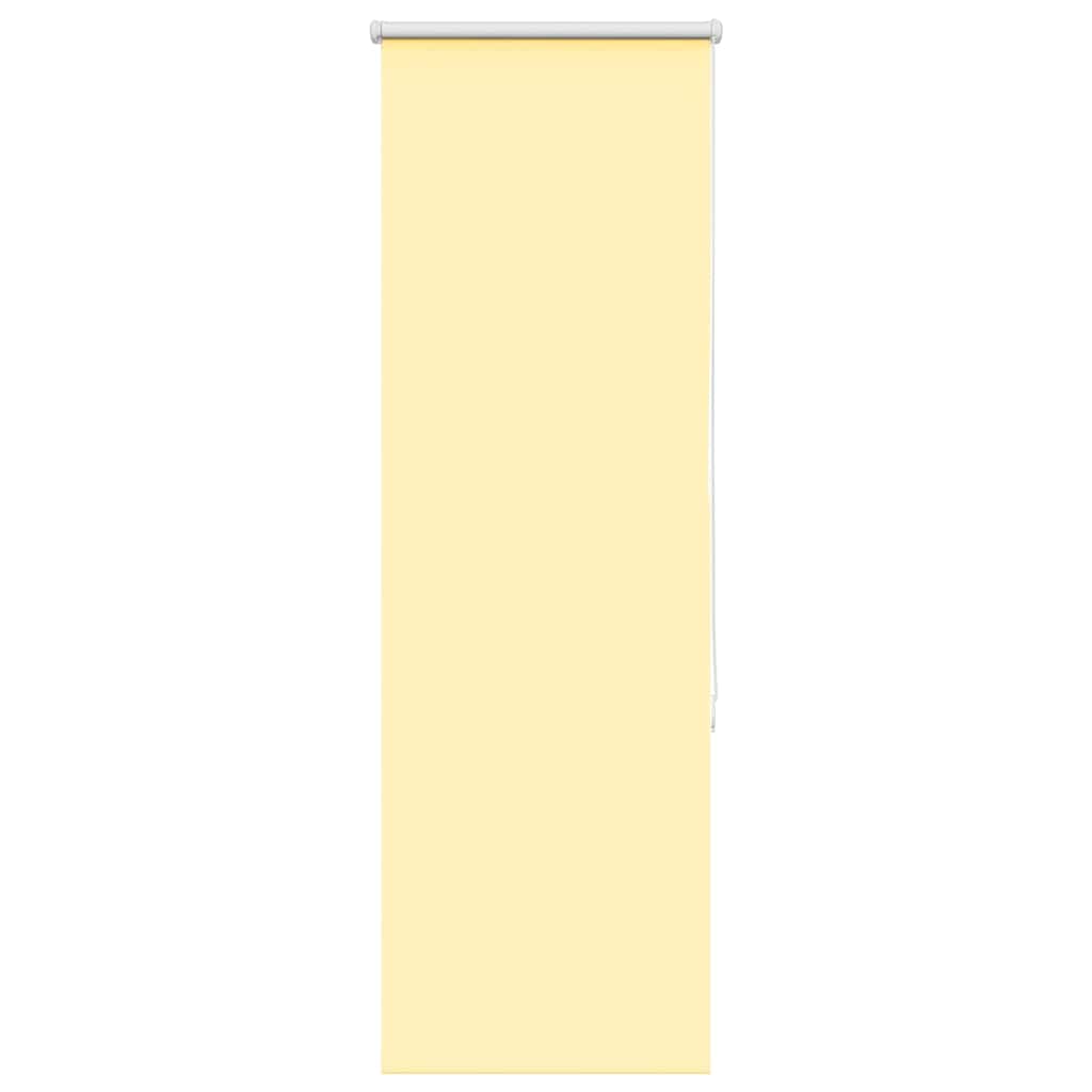 Vidaxl rolgordijn 40x175 cm stof verduisterend geel stofbreedte 35,7cm