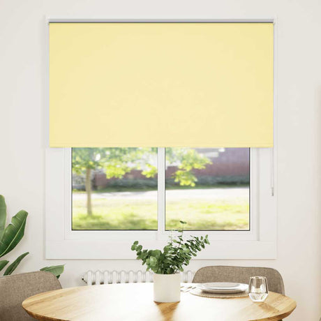 Vidaxx mørklægningsrullegardin 120x175 cm stofbredde 116,6 cm gul