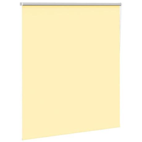 Vidaxx mørklægningsrullegardin 120x175 cm stofbredde 116,6 cm gul