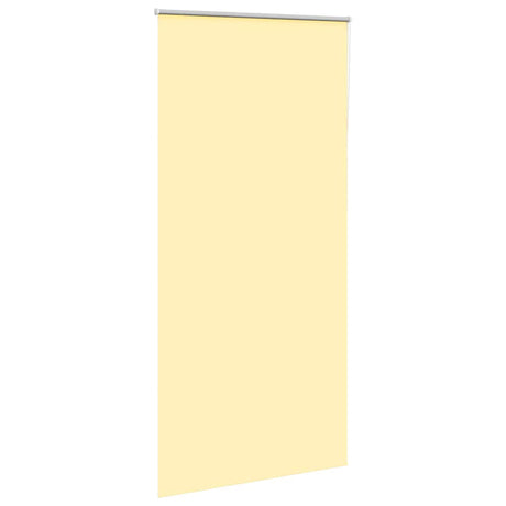 Vidaxx mørklægningsrullegardin 115x210 cm stofbredde 110,7 cm gul