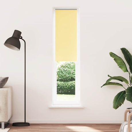 VidaXL rullegardin 40x230 cm stof mørklægning gul stof bredde 35,7 cm