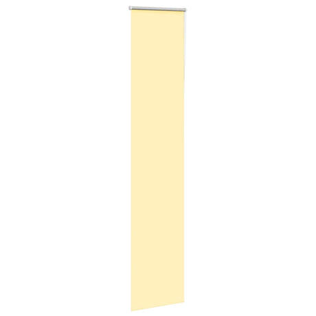 VidaXL rullegardin 40x230 cm stof mørklægning gul stof bredde 35,7 cm