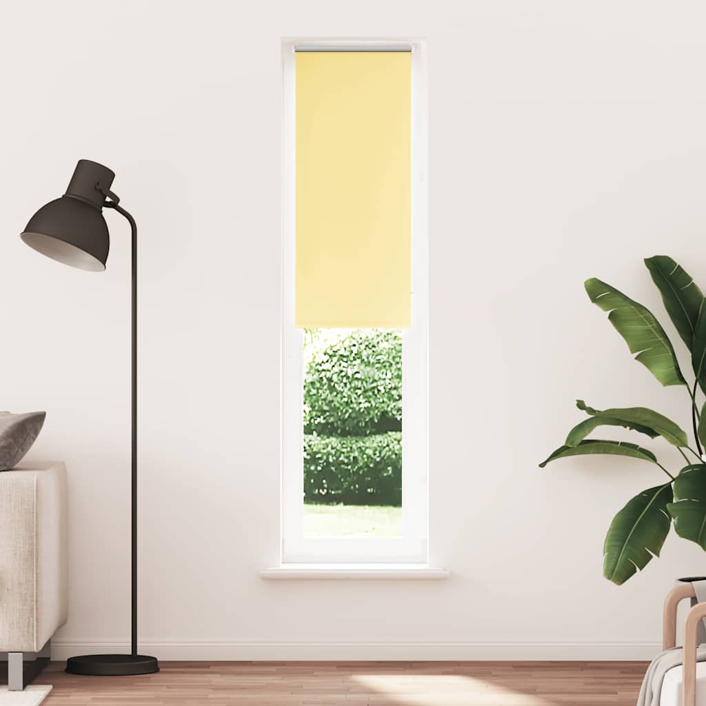 Vidaxx mørklægningsrullegardin 60x230 cm, stofbredde 55,7 cm gul