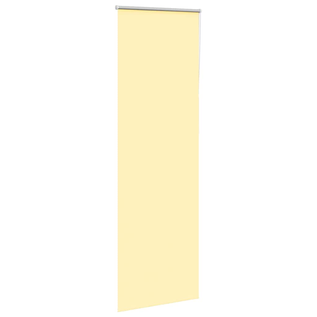 Vidaxx mørklægningsrullegardin 85x230 cm, stofbredde 80,7 cm gul