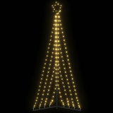 Vidaxxl LED juletræ 339 LEDs varm hvid 182 cm