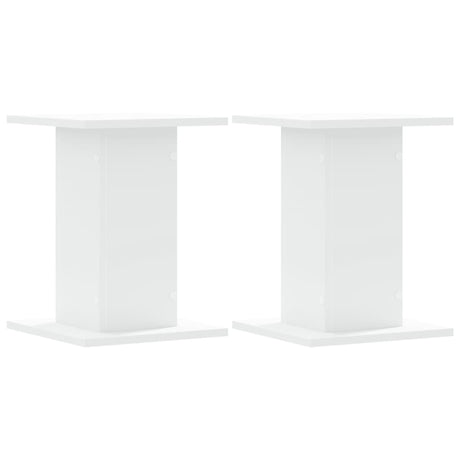 VidaXL plantestativer 2 stk 30x30x40 cm konstrueret træ hvid