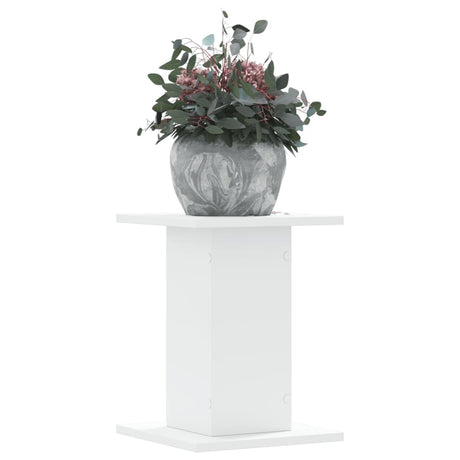 VidaXL plantestativer 2 stk 30x30x40 cm konstrueret træ hvid