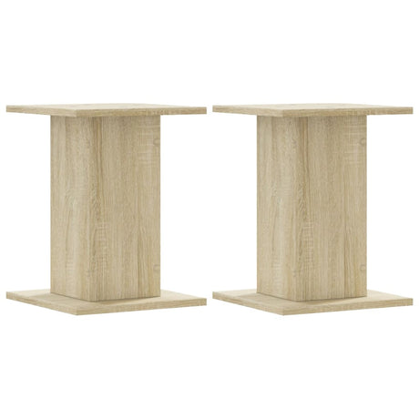 Vidaxx plantestativer 2 stk 30x30x40 cm konstrueret træ sonoma eg