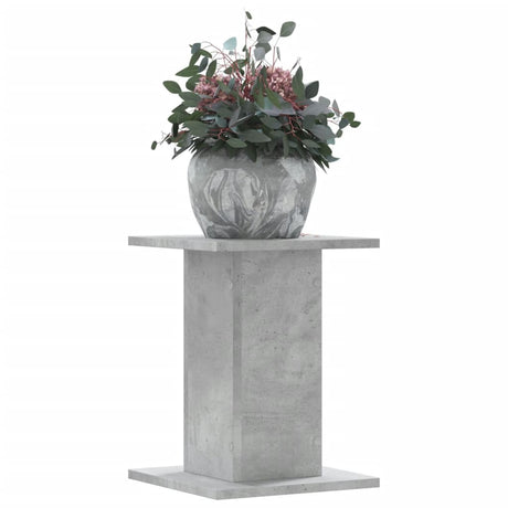 Vidaxx plantestativer 2 stk 30x30x40 cm konstrueret træ betongrå