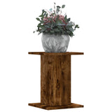 Vidaxx plantestativer 2 stk 30x30x40 cm forarbejdet træ røget eg