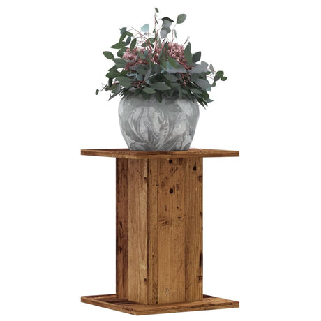 Vidaxx plantestativer 2 stk 30x30x40 cm behandlet træ, gammelt træfarvet