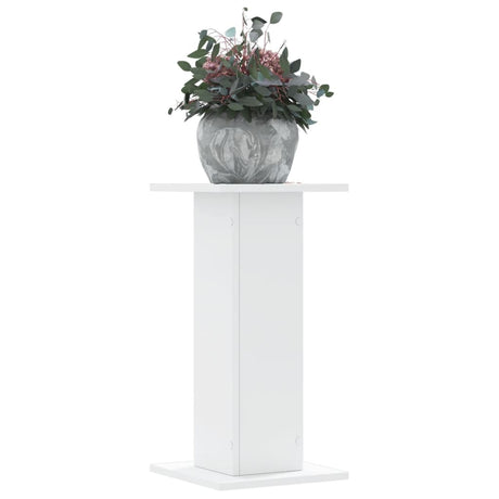 Vidaxx plantestativer 2 stk 30x30x60 cm konstrueret træ hvid