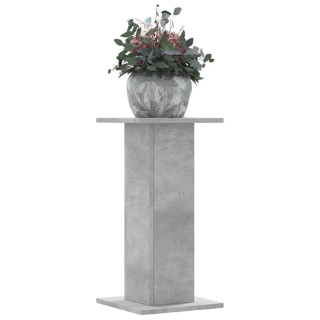 Vidaxx plantestativer 2 stk 30x30x60 cm konstrueret træ betongrå