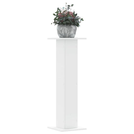 Vidaxx plantestativer 2 stk 30x30x95 cm konstrueret træ hvid
