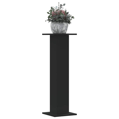 VidaXL plantestativer 2 stk 30x30x95 cm forarbejdet træ sort