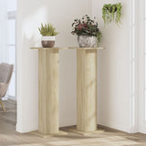 Vidaxx plantestativer 2 stk 30x30x95 cm konstrueret træ sonoma eg