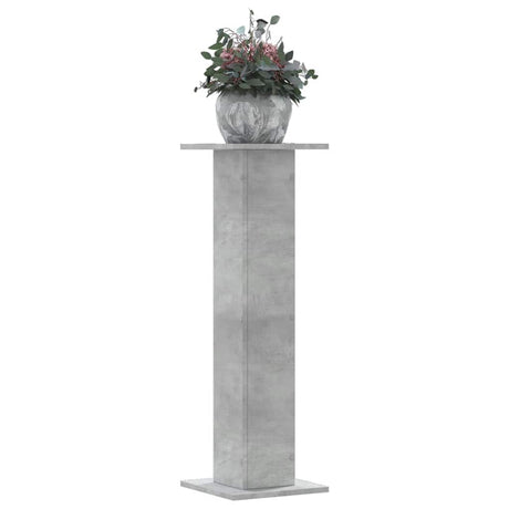 Vidaxx plantestativer 2 stk 30x30x95 cm konstrueret træ betongrå