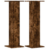 Vidaxx plantestativer 2 stk 30x30x95 cm forarbejdet træ røget eg