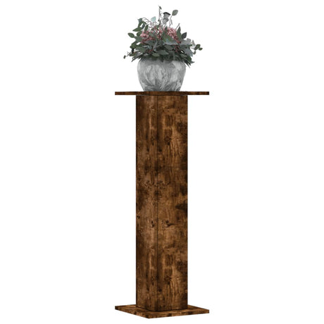 Vidaxx plantestativer 2 stk 30x30x95 cm forarbejdet træ røget eg