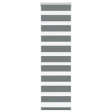 Vidaxx zebra rullegardin 40x100 cm stofbredde 35,9 cm mørkegrå
