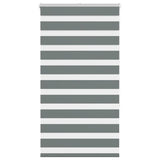 Vidaxx zebra rullegardin 70x150 cm stofbredde 65,9 cm mørkegrå