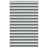 VidaXL zebra rullegardin 150x200 cm stofbredde 145,9 cm mørkegrå
