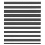 Vidaxx zebra rullegardin 120x100 cm stofbredde 115,9 cm sort