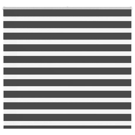 Vidaxx zebra rullegardin 155x100 cm stofbredde 150,9 cm sort