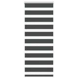 VidaXL zebra rullegardin 60x150 cm stofbredde sort 55,9 cm