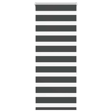 VidaXL zebra rullegardin 60x150 cm stofbredde sort 55,9 cm